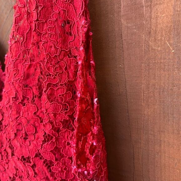 New Reformation Aura Dress Red 6 - Picture 3 of 6